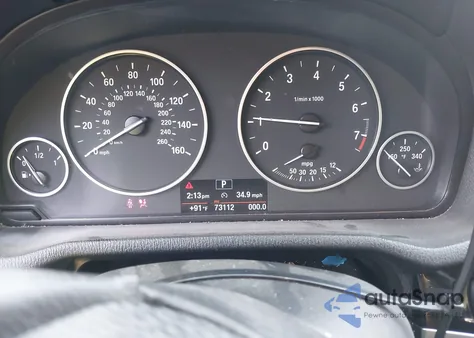 2017 BMW X3 Sdrive28I из США, поврежденный, VIN 5UXWZ7C30H0X43069